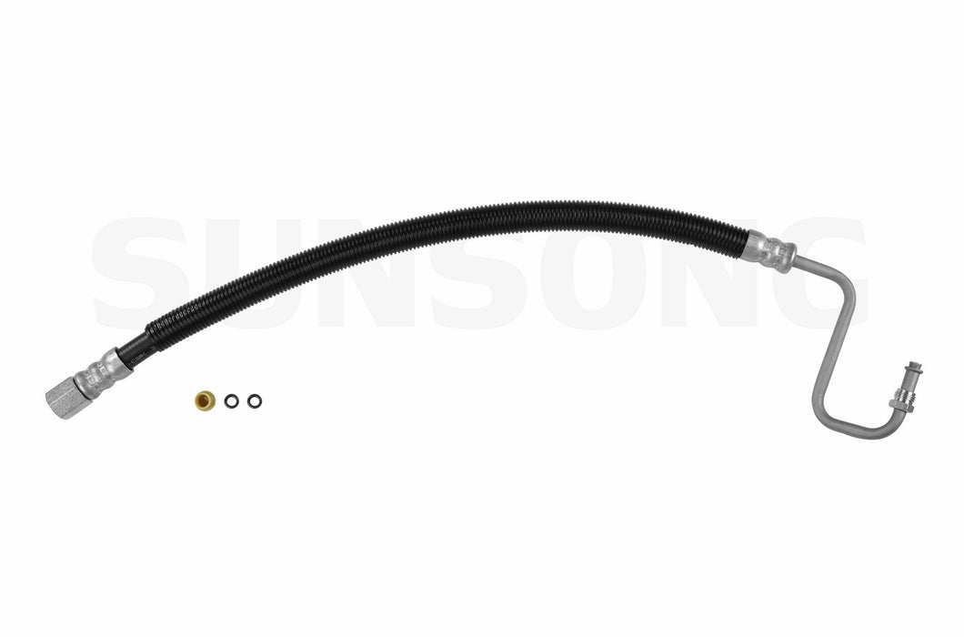 Pump To Hydroboost Power Steering Pressure Line Hose Assembly for Dodge Ram 3500 2002 2001 2000 1999 1998 1997 P-3147802