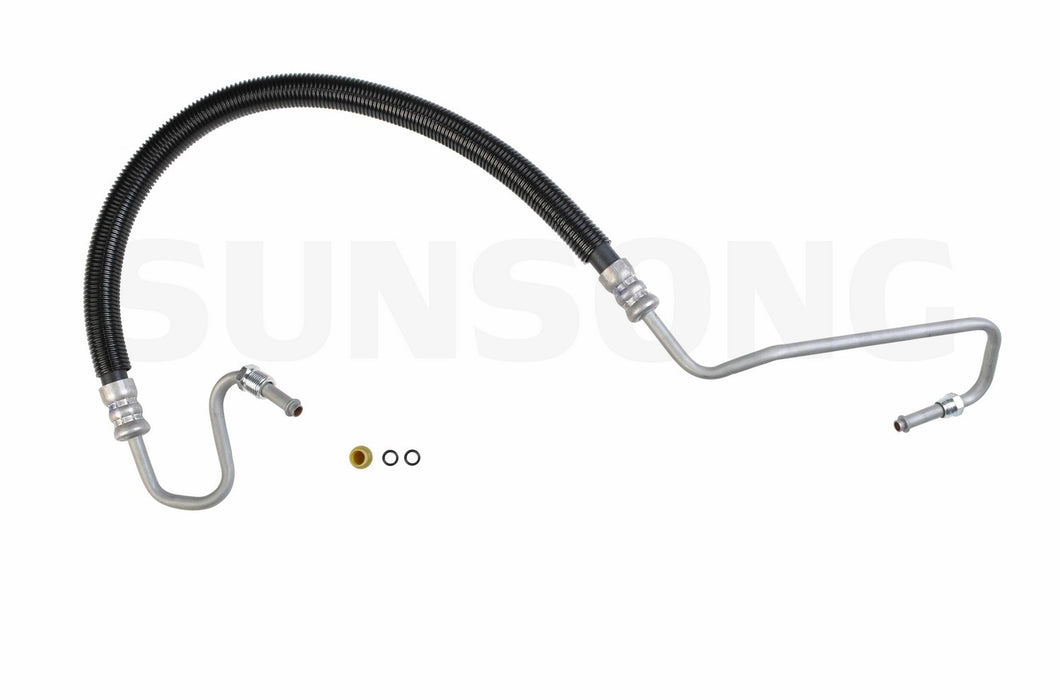 Hydroboost To Gear Power Steering Pressure Line Hose Assembly for Cadillac Escalade Base 2002 - Sunsong 3402137