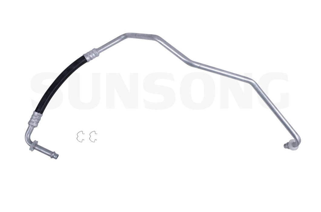 Inlet (Upper) Engine Oil Cooler Hose Assembly for Chevrolet Express 2500 2002 2001 2000 1999 1998 1997 1996 - Sunsong 5801247