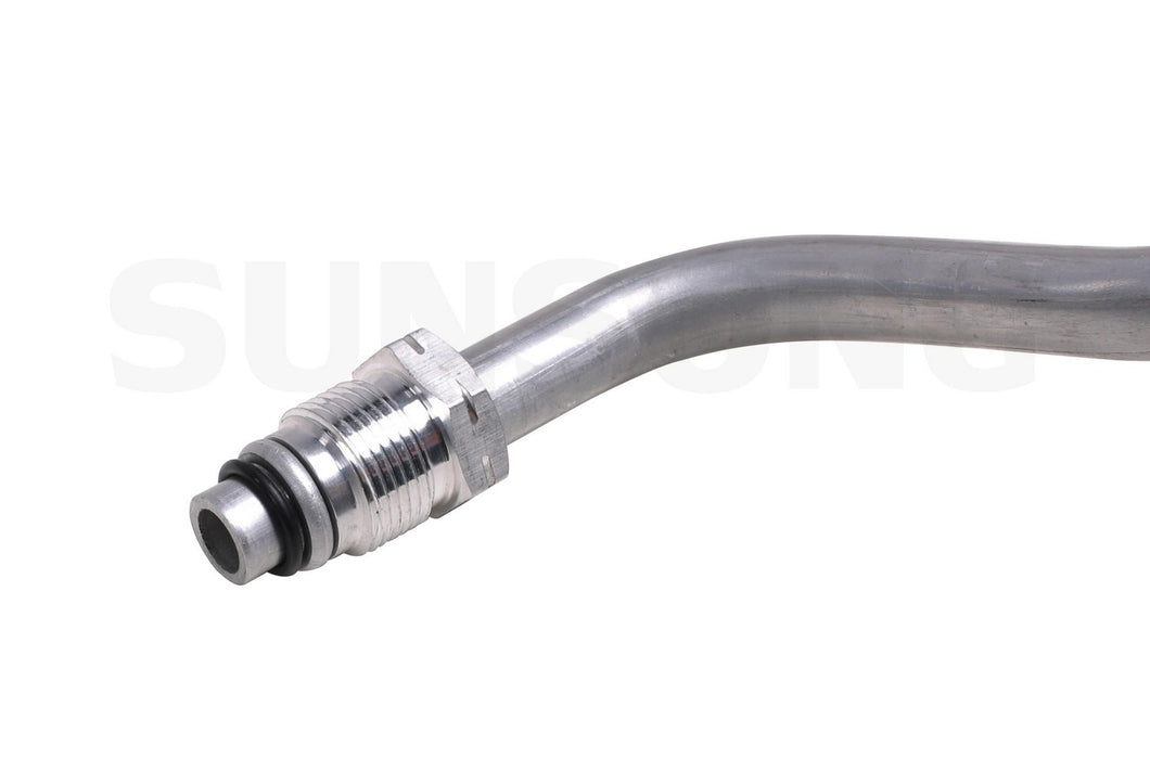 Outlet (Passenger Side) Engine Oil Cooler Hose Assembly for GMC K3500 1997 1996 1995 - Sunsong 5801252