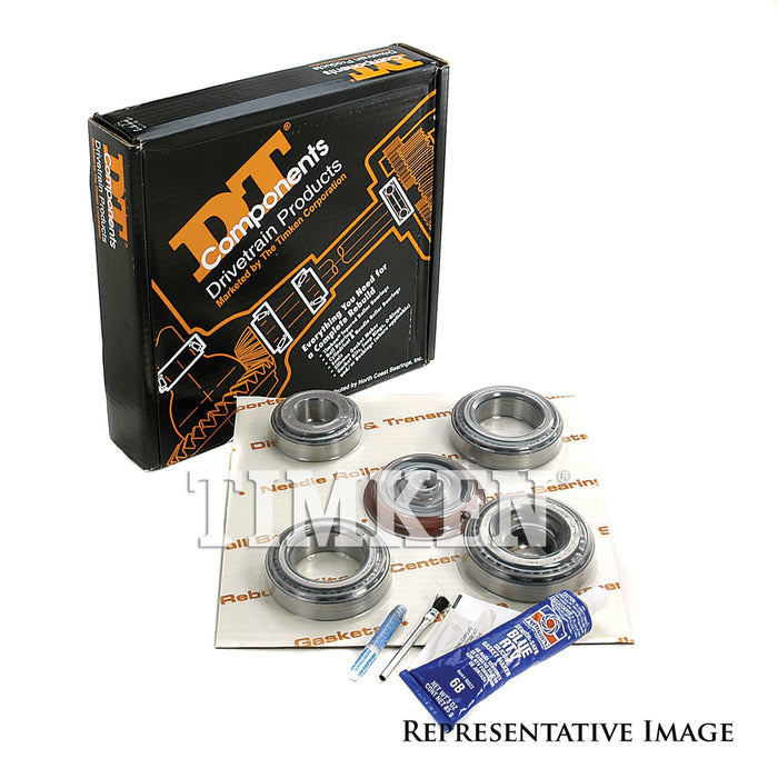 Rear Axle Differential Bearing and Seal Kit for Dodge W300 Pickup 1974 - Timken DRK304