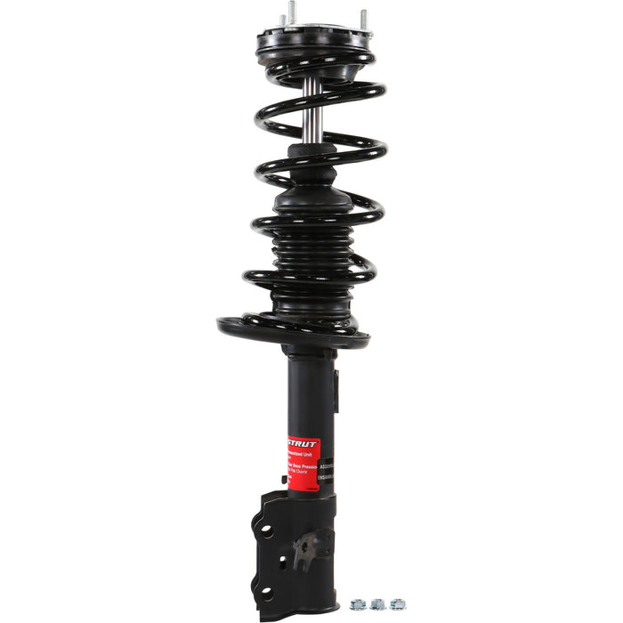 Front Right/Passenger Side Suspension Strut and Coil Spring Assembly for Ford Fiesta 1.6L L4 Manual Transmission 2017 2016 2015 2014 - Monroe 172778