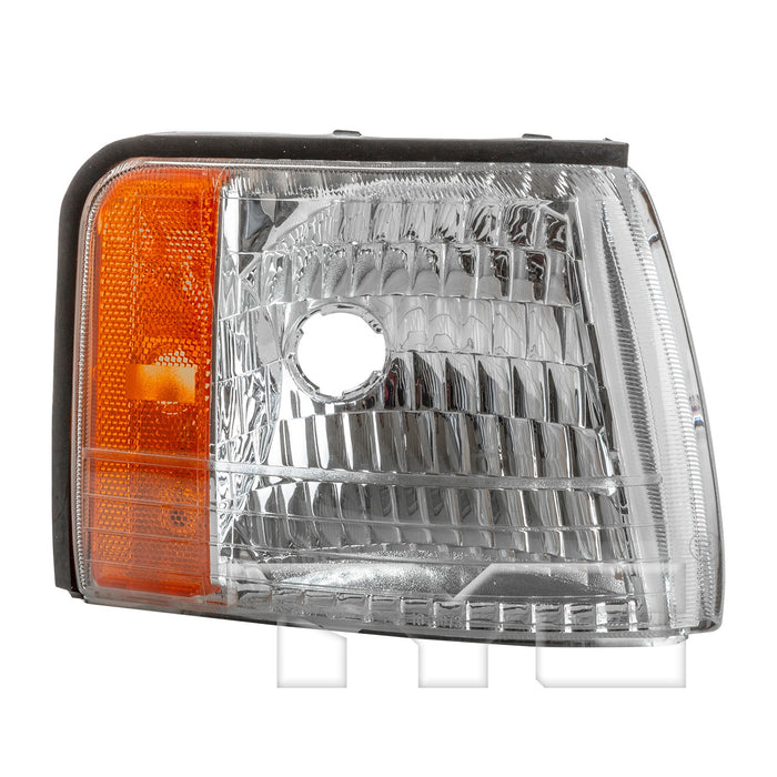 Front Right/Passenger Side Cornering / Side Marker Light Lens and Housing for Cadillac DeVille 1999 1998 1997 - TYC 18-5073-01