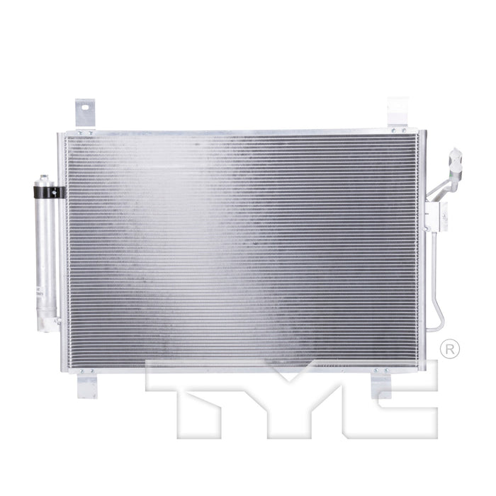 Front A/C Condenser for Nissan Pathfinder Sport Utility ELECTRIC/GAS 2020 2019 2018 2017 2016 2015 2014 2013 - TYC 4201