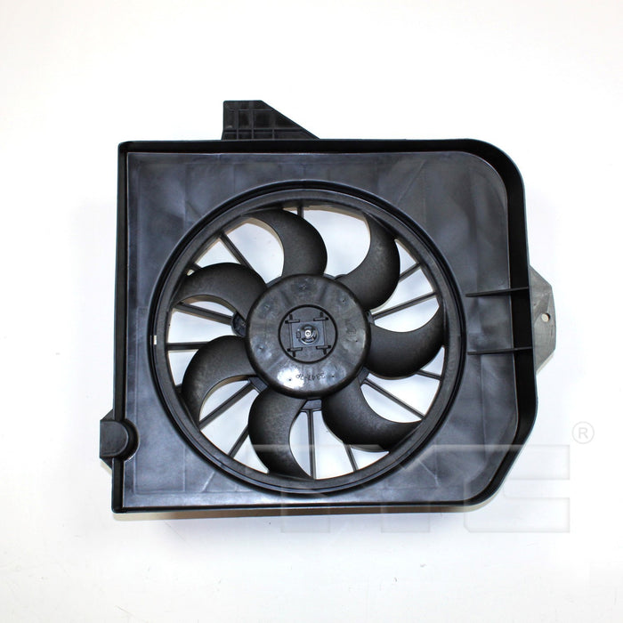 A/C Condenser Fan Assembly for Chrysler Grand Voyager 2002 2001 - TYC 610390T