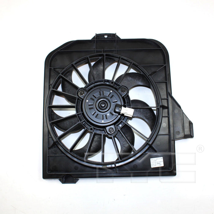A/C Condenser Fan Assembly for Chrysler Grand Voyager 2002 2001 - TYC 610390T