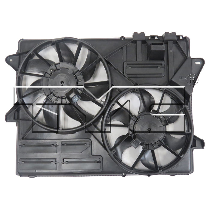 Dual Radiator and Condenser Fan Assembly for Ford Mustang 2020 2019 2018 2017 2016 2015 P-3311687