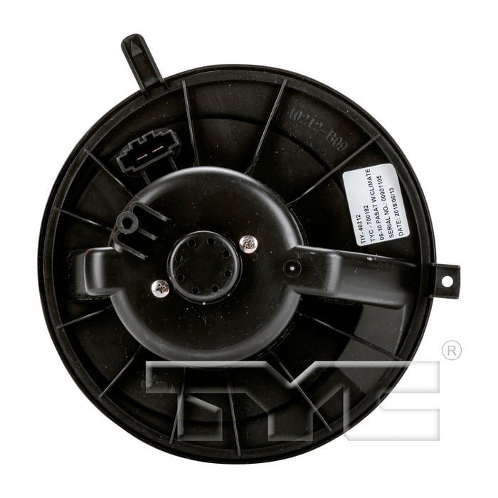 Front HVAC Blower Motor for Volkswagen Jetta 2014 2013 2012 2011 2010 2009 2008 2007 2006 2005 P-3313008