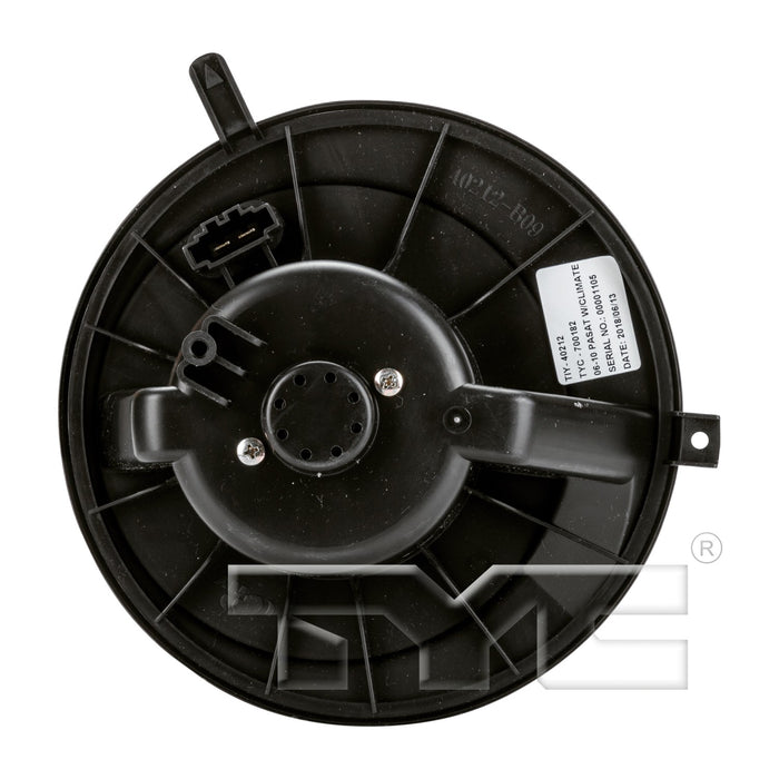 Front HVAC Blower Motor for Volkswagen Jetta 2014 2013 2012 2011 2010 2009 2008 2007 2006 2005 P-3313008