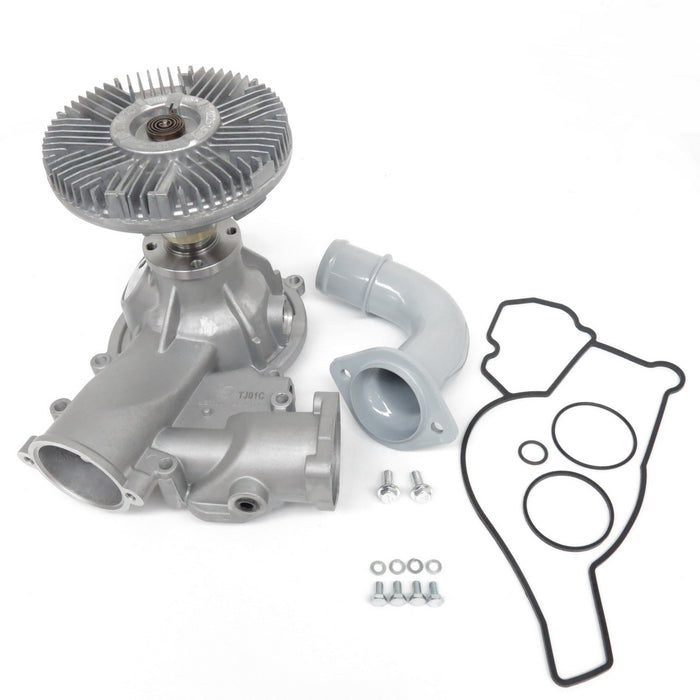 Engine Water Pump with Fan Clutch for Ford E-350 Club Wagon 2003 - US Motor Works MCK1024