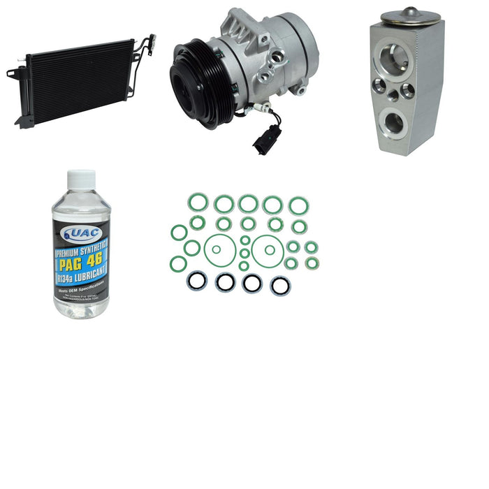 A/C Compressor and Component Kit for Ford Fusion 2007 2006 P-3378032