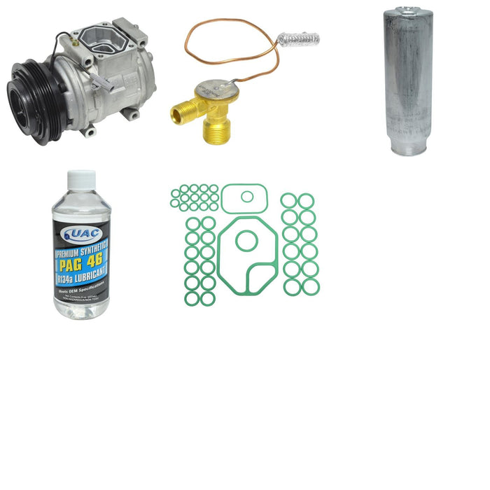 A/C Compressor and Component Kit for Toyota T100 3.4L V6 20 VIN 1998 1997 1996 1995 P-3383968