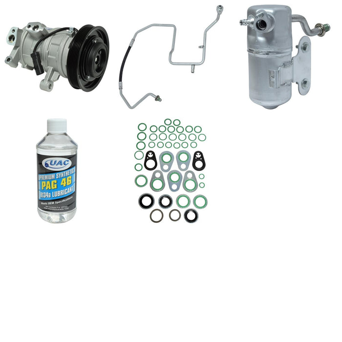 A/C Compressor and Component Kit for Dodge Dakota 2012 2011 2010 2009 2008 P-3380171