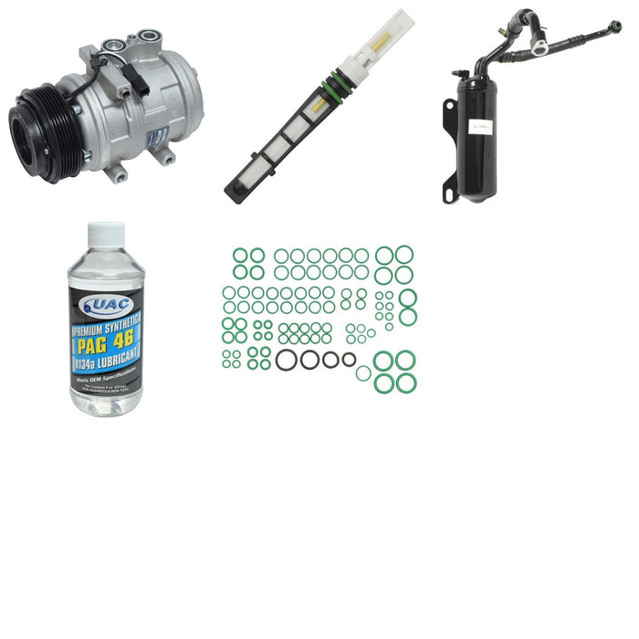 A/C Compressor and Component Kit for Ford E-350 Super Duty 5.4L V8 GAS 39 VIN 2007 P-3381068