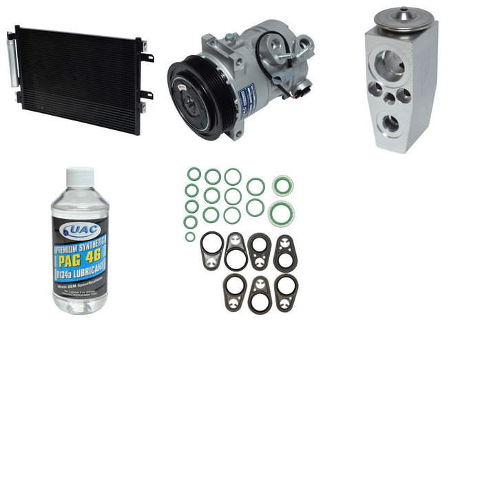 A/C Compressor and Component Kit for Jeep Compass 2011 2010 - Universal Air KT5938A