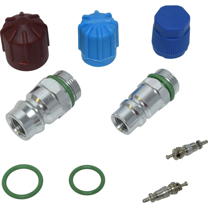 A/C System Valve Core and Cap Kit for Cadillac CTS 2007 2006 2005 2004 2003 P-3399217