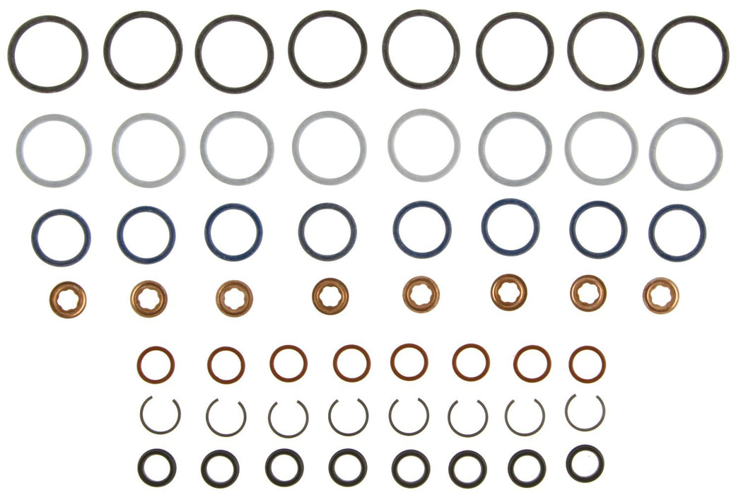Fuel Injector Seal Kit for Ford E-350 Super Duty 6.0L V8 41 VIN 2010 2009 2008 2007 2006 2005 2004 - Mahle GS33711