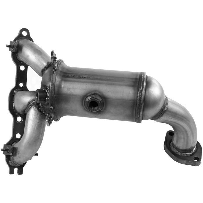 Rear Catalytic Converter with Integrated Exhaust Manifold for Chrysler Pacifica 4.0L V6 2008 2007 - Walker 16628