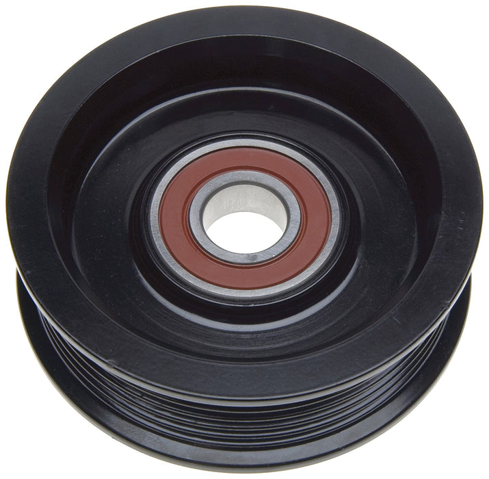 Grooved Pulley Accessory Drive Belt Idler Pulley for GMC Sierra 2500 HD Classic 6.6L V8 DIESEL 2007 P-3728081