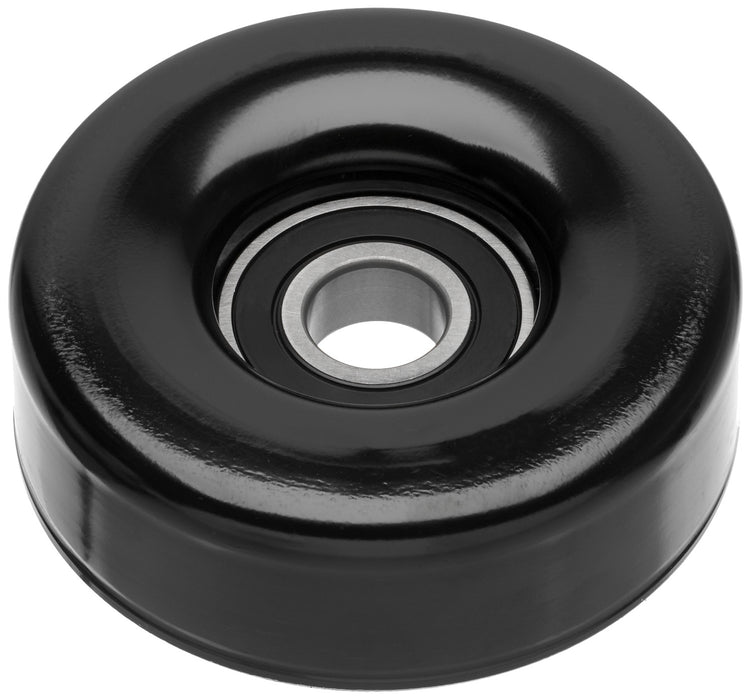 Smooth Pulley Accessory Drive Belt Idler Pulley for Ford Excursion GAS 2005 2004 2003 2002 - Gates 38001