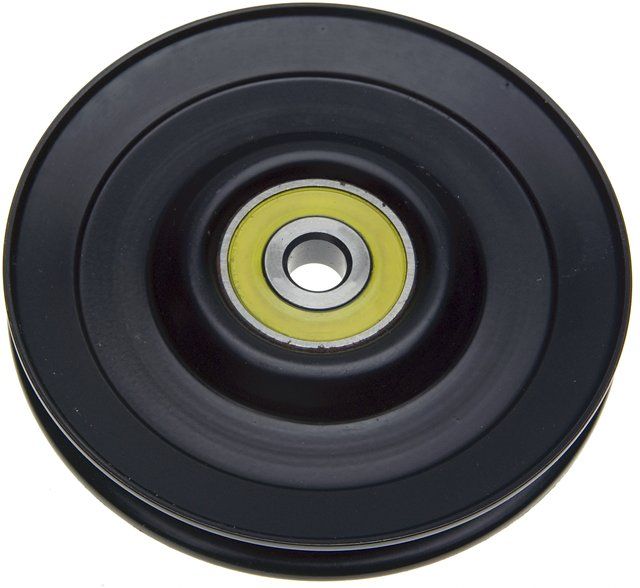 Air Conditioning Accessory Drive Belt Idler Pulley for Plymouth Reliant GAS 1989 P-1078076