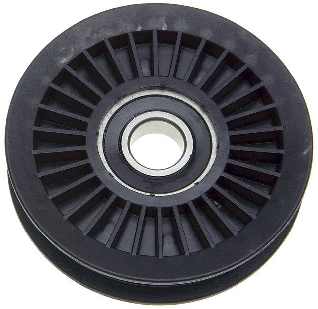 Serpentine Accessory Drive Belt Idler Pulley for GMC G1500 GAS 26 VIN 1991 1990 1989 1988 1987 - Gates 38017